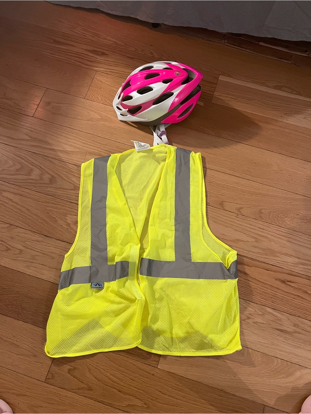 High-Visibility Safety Vest in Neon Yellow